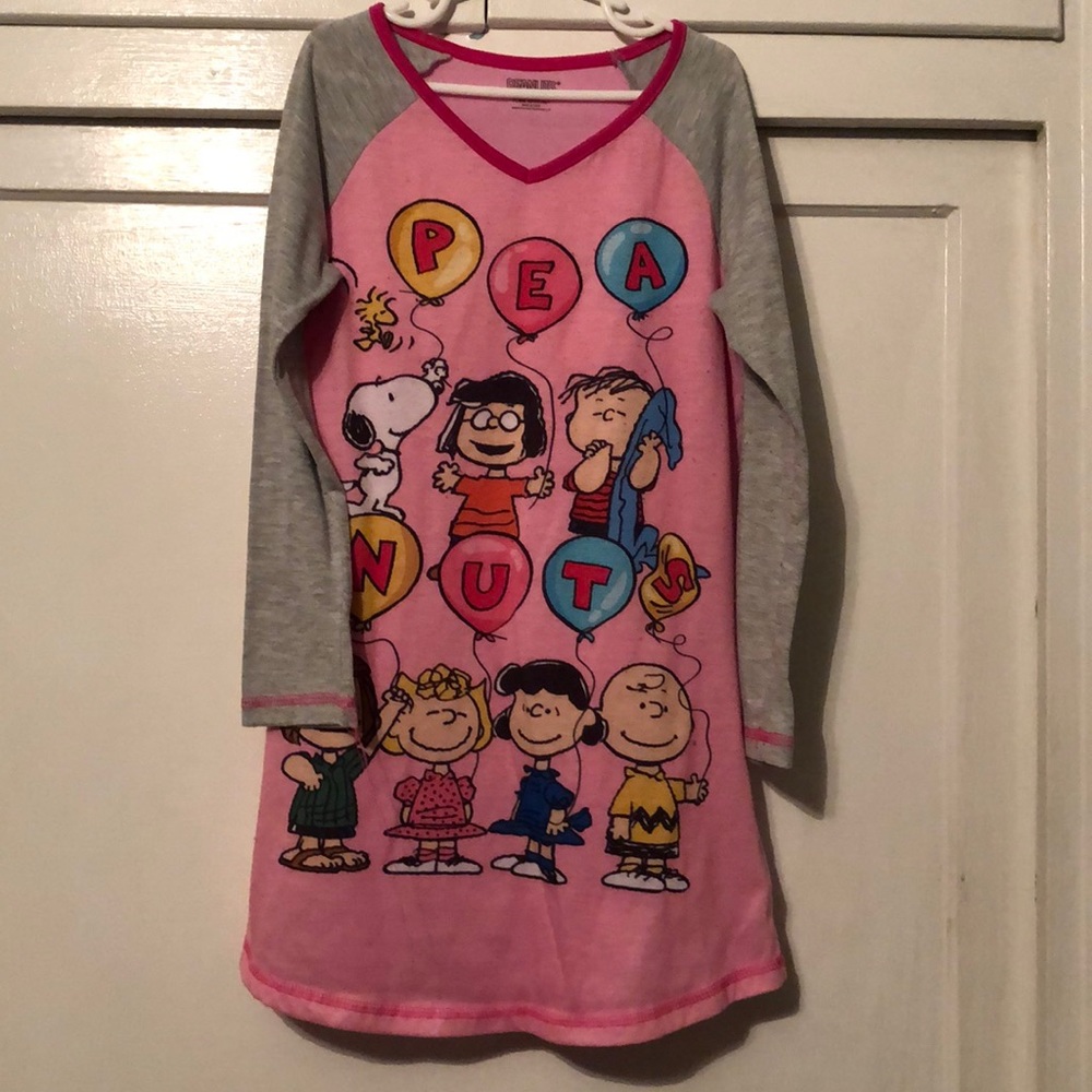 Peanuts girls long pj’s